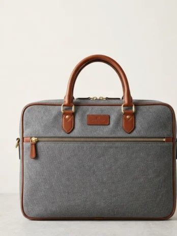 slim office document laptop bag
